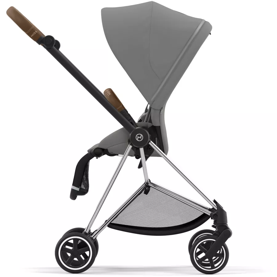 cybex PLATINUM Kombikinderwagen New Mios Chrome Brown Mirage Grey