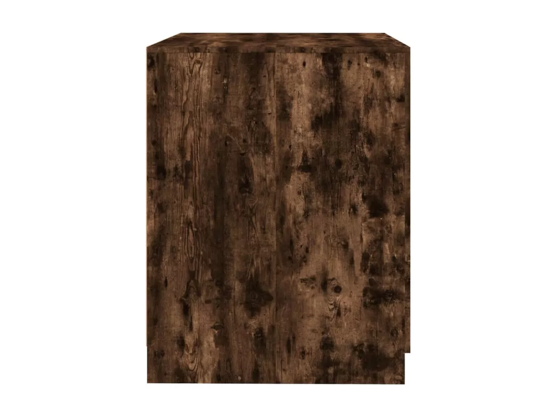 Meuble pour machine à laver Chêne fumé 71x71,5x91,5 cm