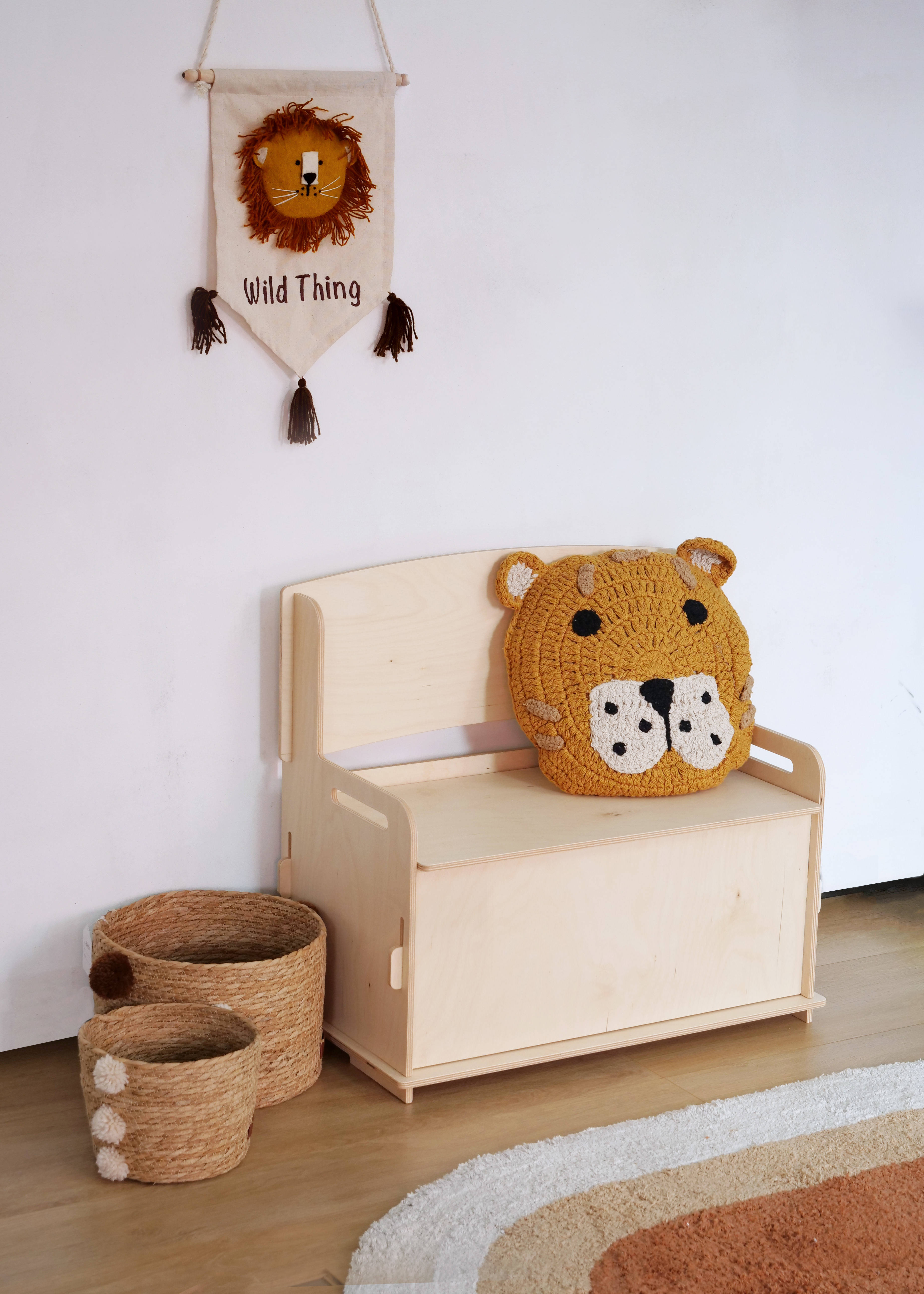 Kidsdepot sierkussen Animal (38x38 cm)