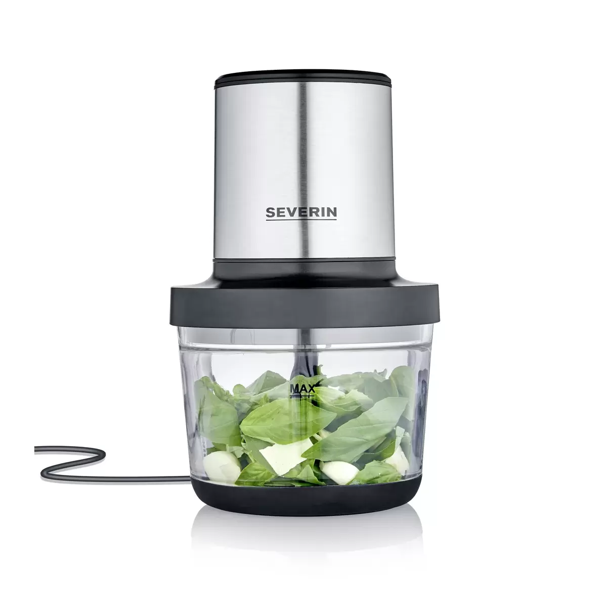 Chopper Severin KM3867 silber,transparent