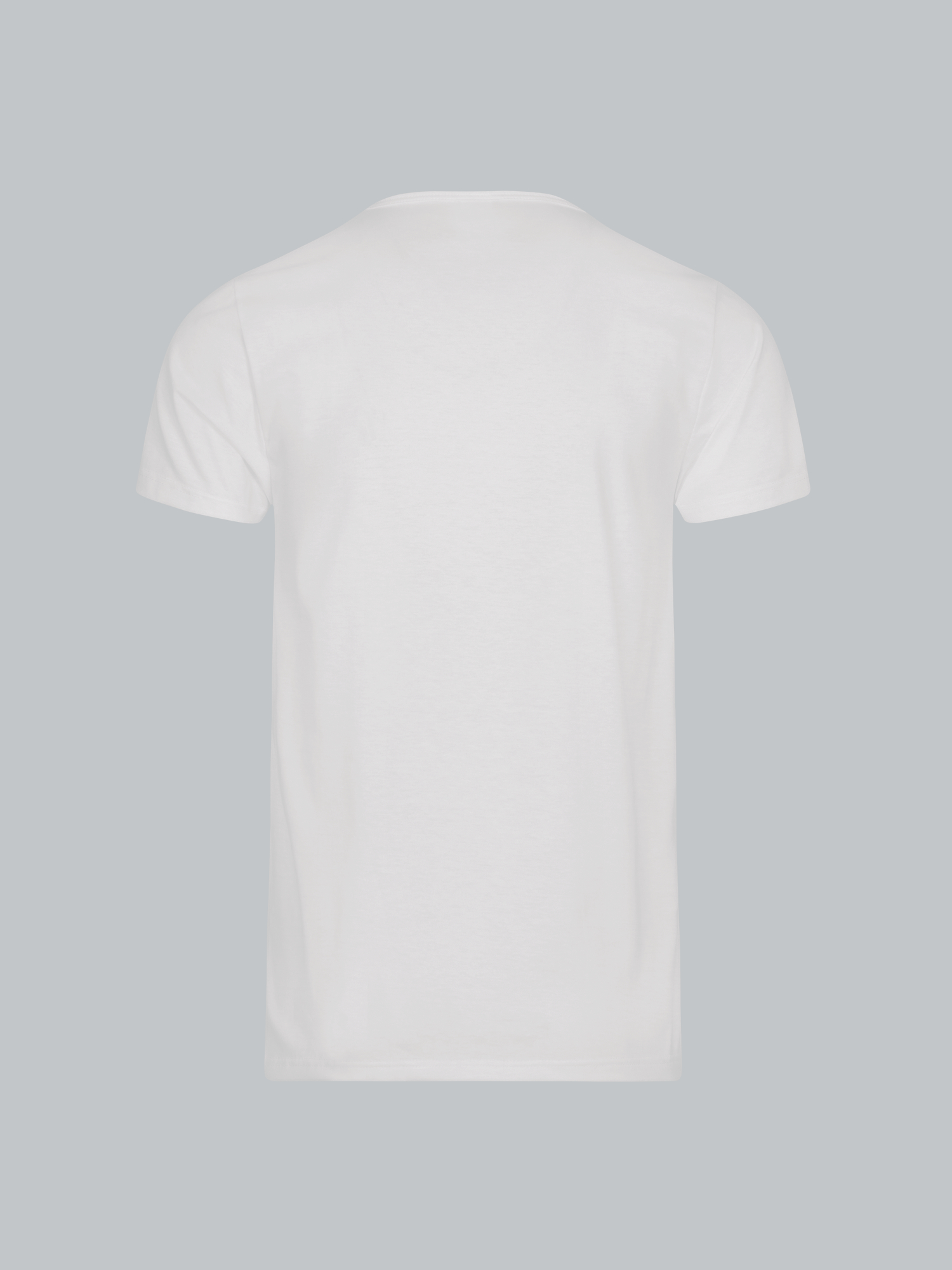 V-Shirt Slim Fit Weiss