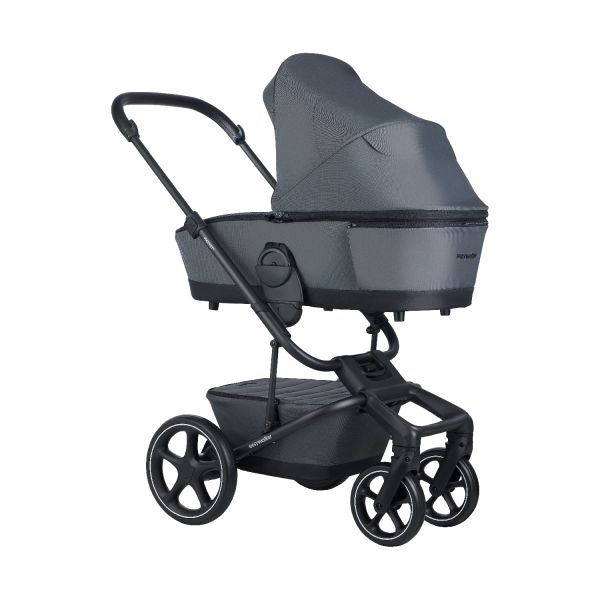 Easywalker Harvey 5 Premium Kinderwagen 4-in-1 - Mineral Grey | Maxi-Cosi Pebble 360 Pro 2 Autostoeltje | Maxi-Cosi FamilyFix 360 Pro
