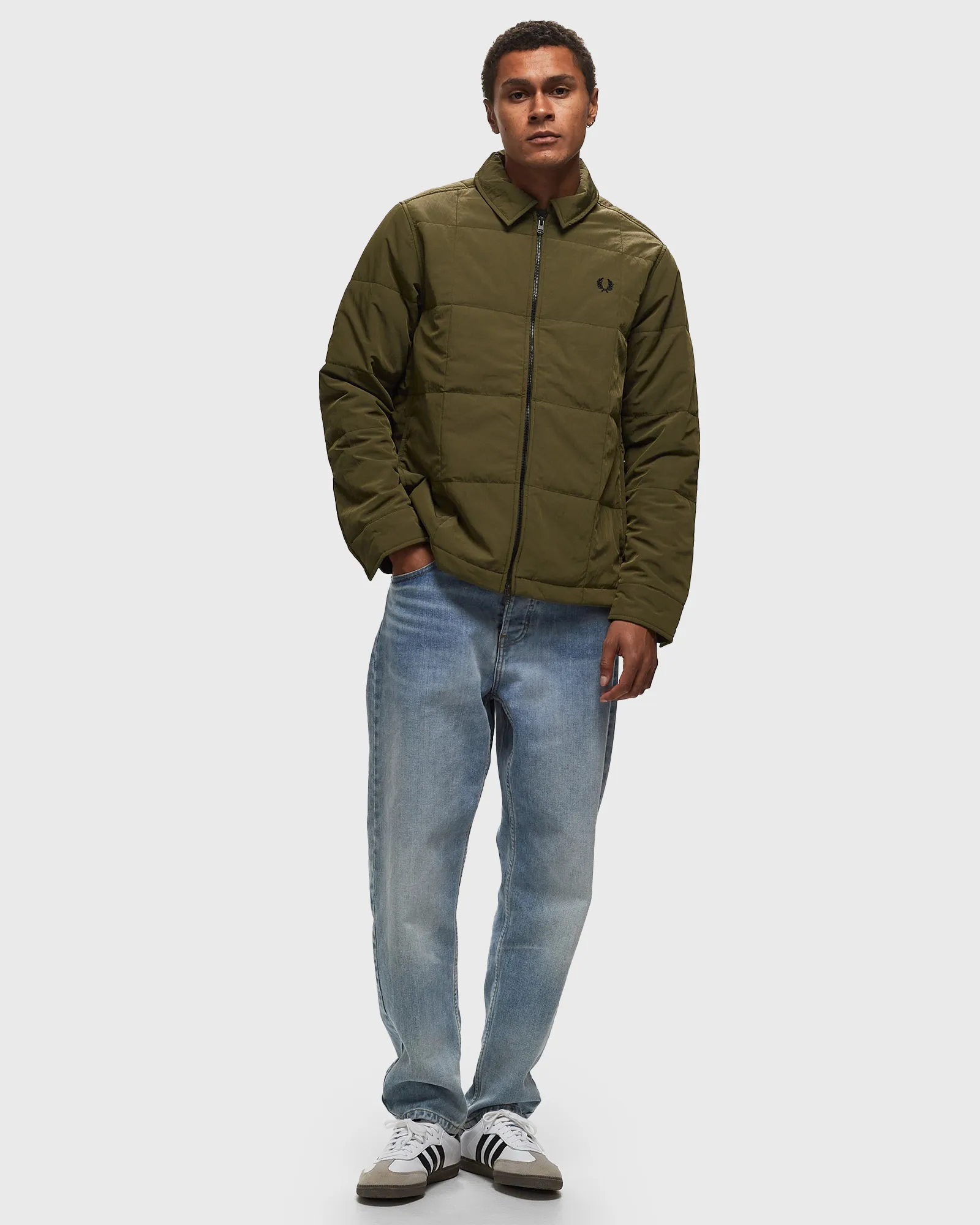 Fred Perry QUILTED OVERSHIRT