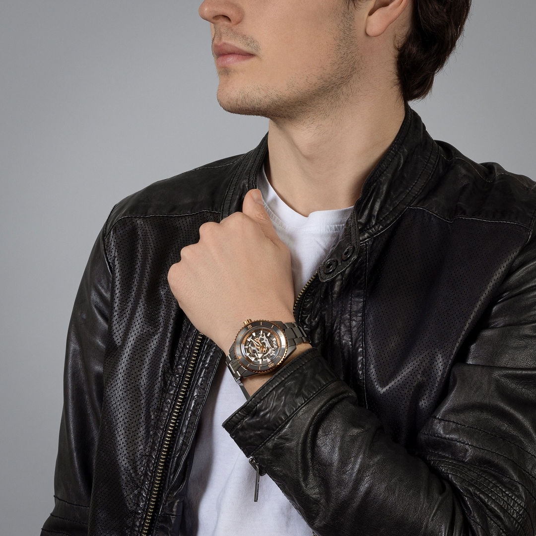 Rado Captain Cook XL High-Tech Ceramic Skeleton