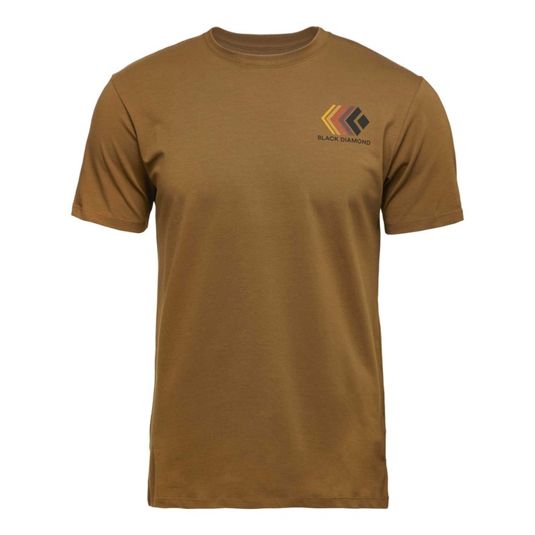 Black Diamond M Faded Ss Tee Dark Curry