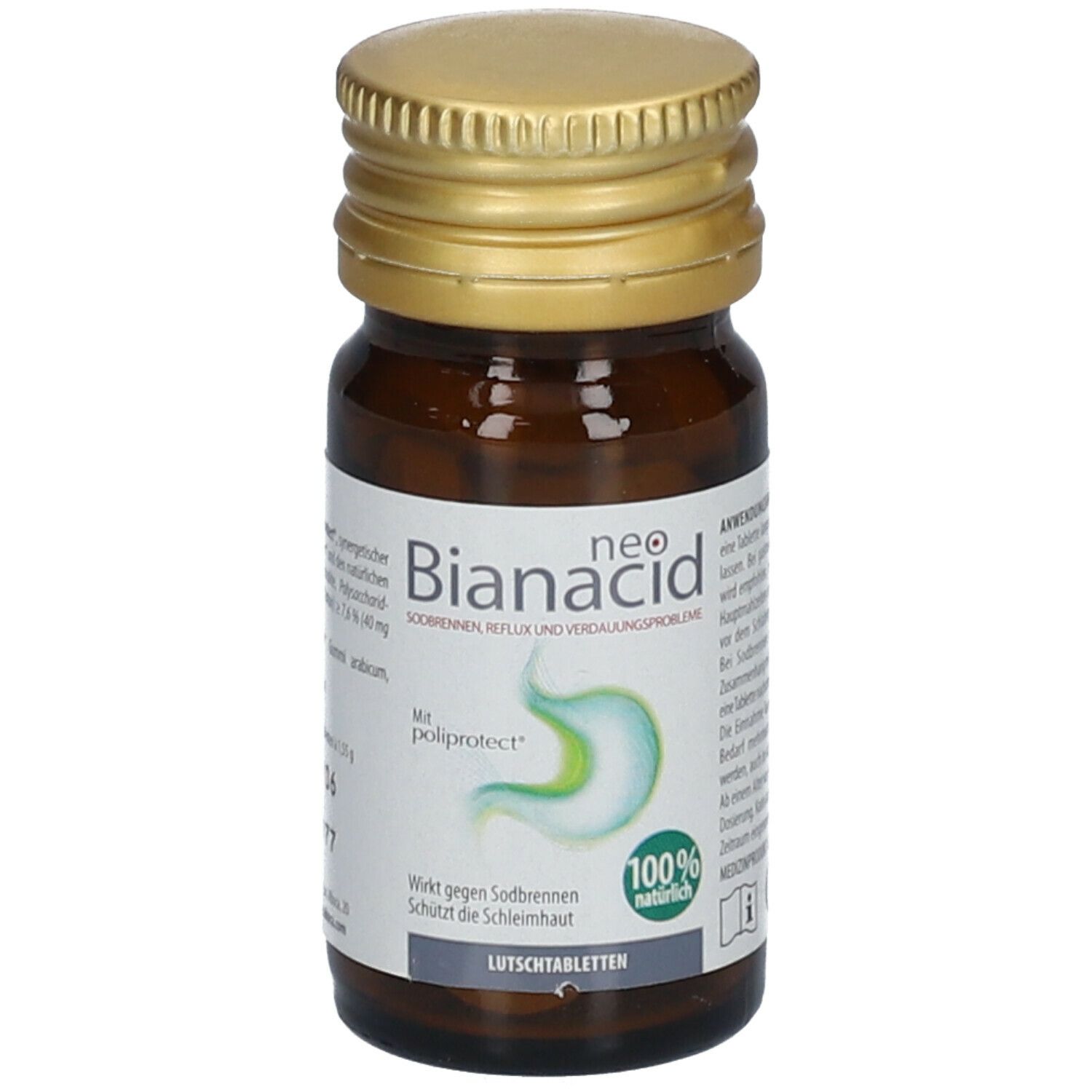 NeoBianacid Lutschtabletten gegen Sodbrennen, Reflux, Verdauungsprobleme Minzgeschmack