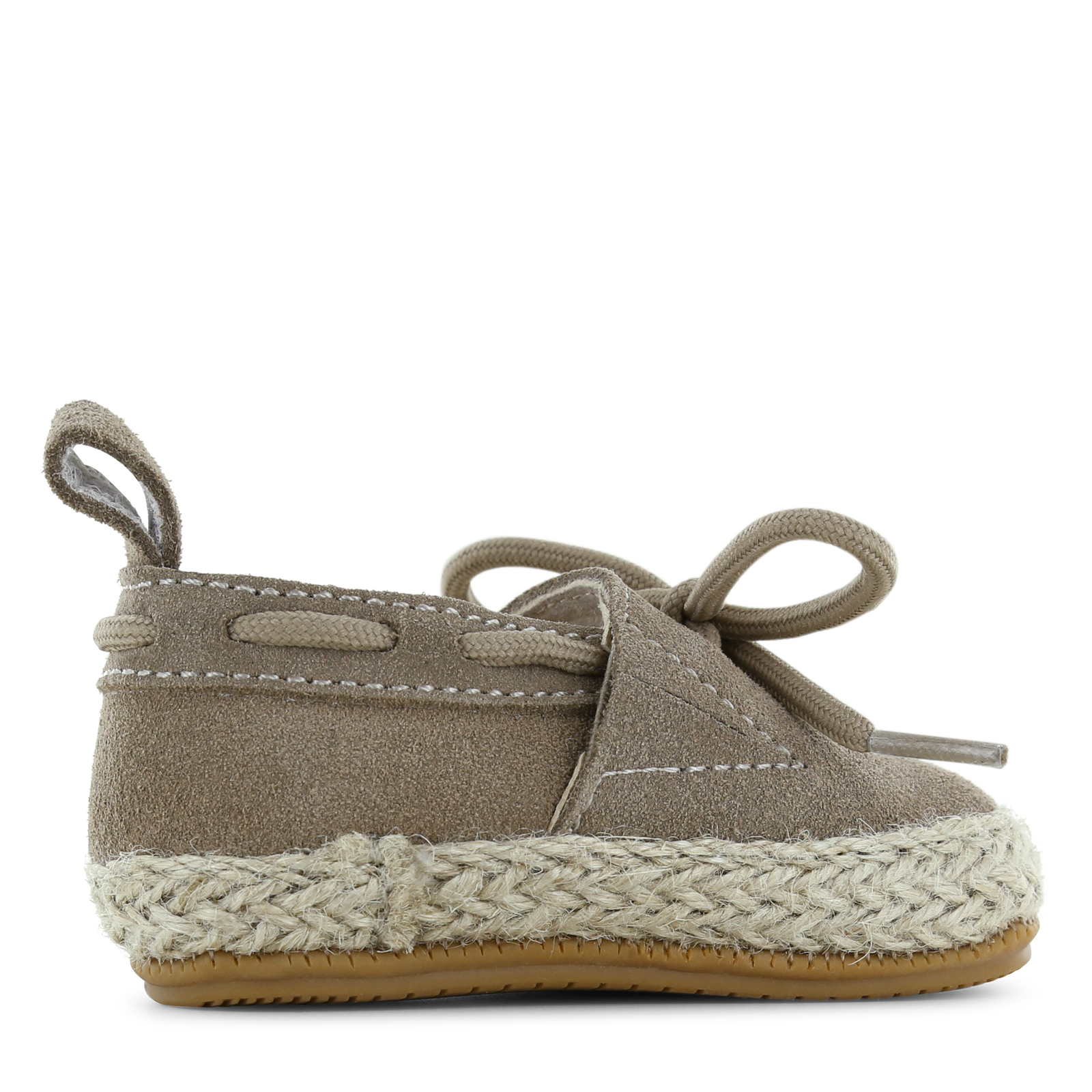 Shoesme taupe BABY-PROOF® espadrilles Leer | Uni schoenen
