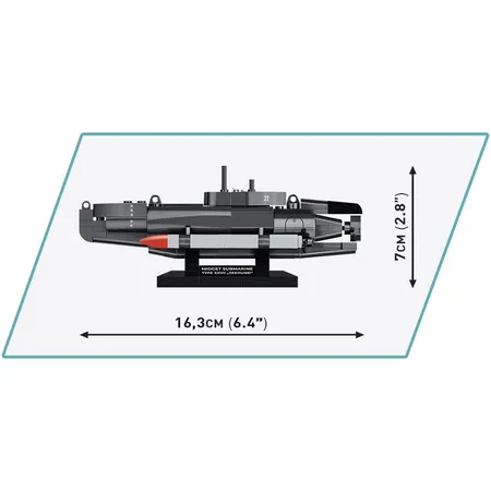 Cobi 4846 Historical Collection - U-Boat XXVII Seehund