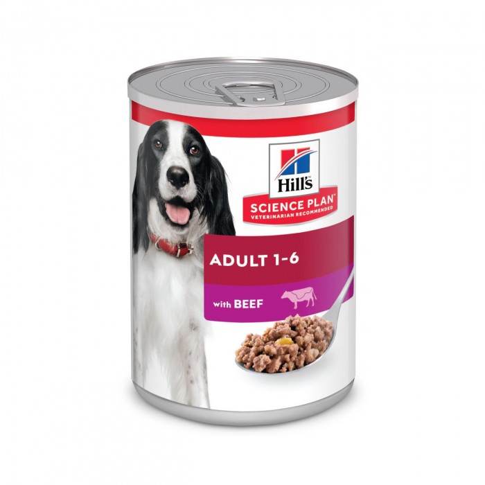 HILL'S Science Plan All Breed Adult en Boîtes au Poulet ou au Boeuf - Pâtée pour chien