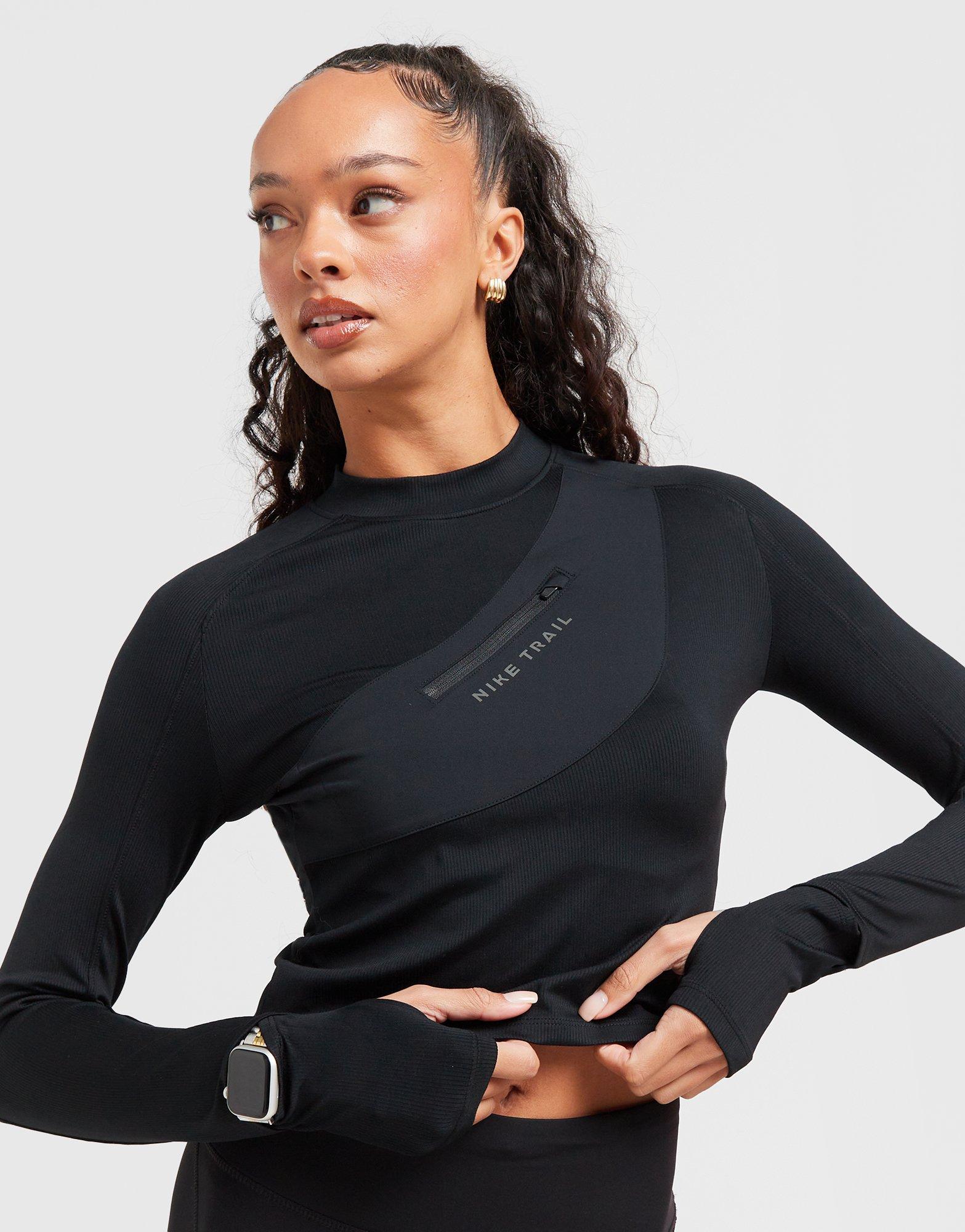 Nike Trail Running Long Sleeve Cropped Top