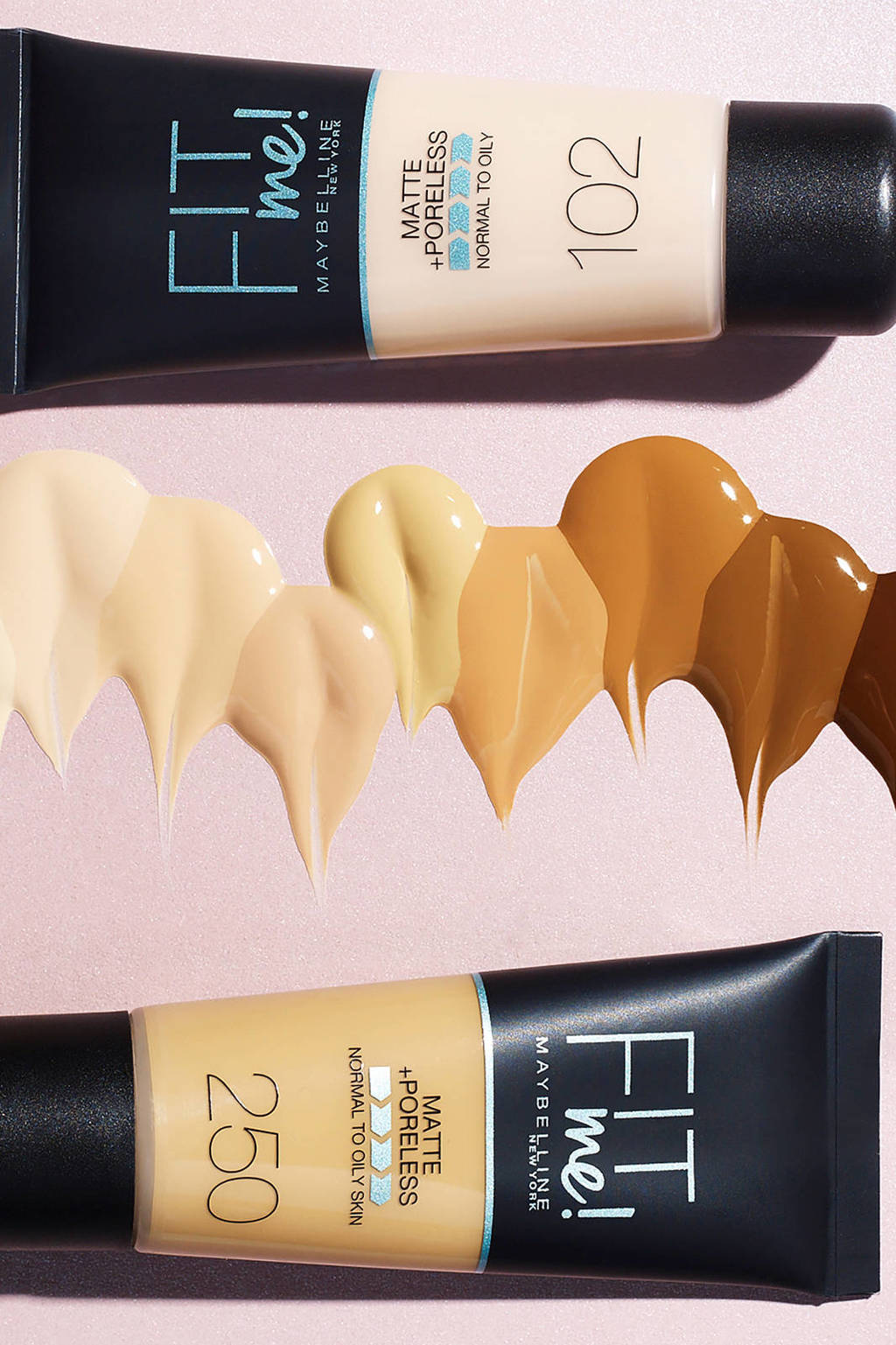 Dekkend maar blend niet fijnFit me! Matte + Poreless liquid foundation - 330 Toffee