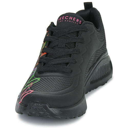Skechers - UNO LITE GOLDCROWN - HEART OF HEARTS - Noir / Multicolore
