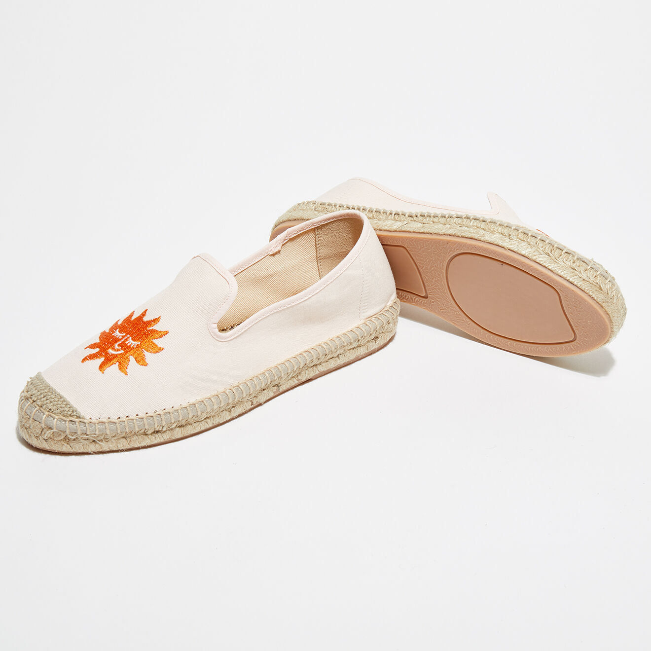 Quartier Latin Espadrilles en Textile rose pale