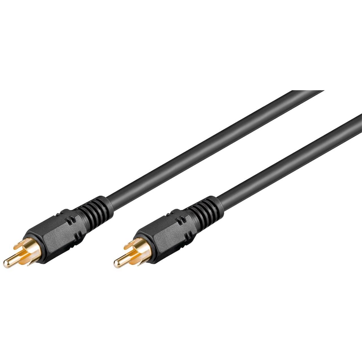 Koaksial digital/lydkontaktkabel  RCA S/PDIF  dobbelt skjermet