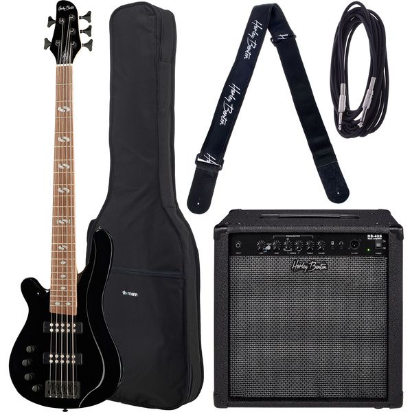 Harley Benton B-550LH BK Progressive Bundle