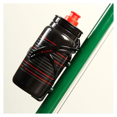 Porte-bidon Nerve - Fibre Noir et Rouge