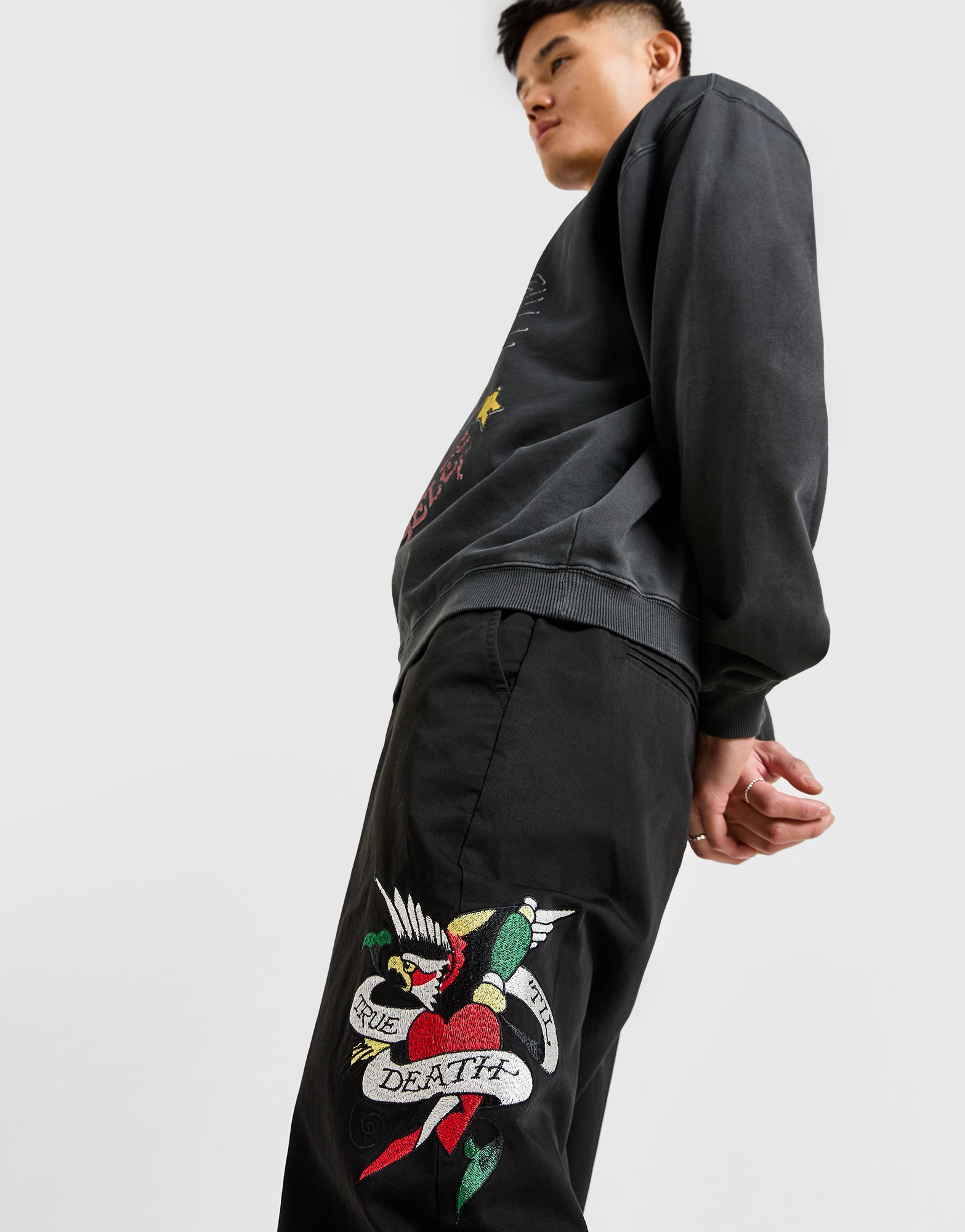 Ed Hardy Pantalon Skate Homme