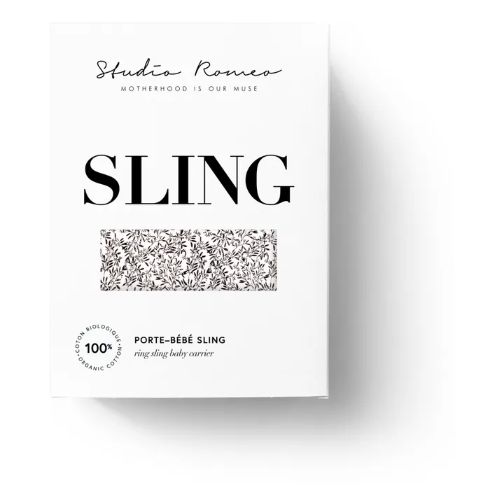 Studio Romeo Echarpe de portage en coton bio | Blanc