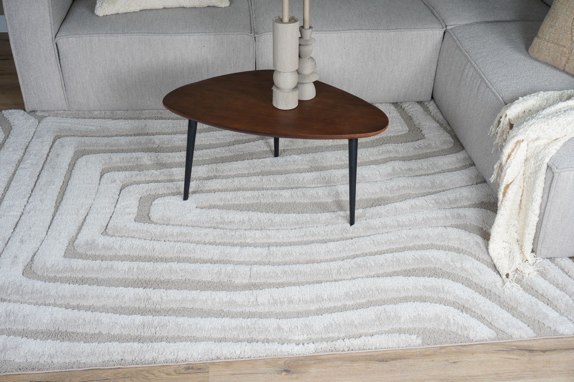 Vloerkleed Lima Beige 160 x 230 cm