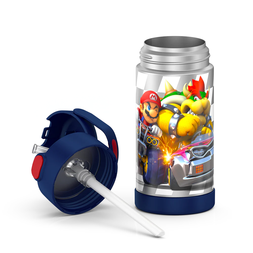12oz FUNTAINER® WATER BOTTLE MARIO KART™