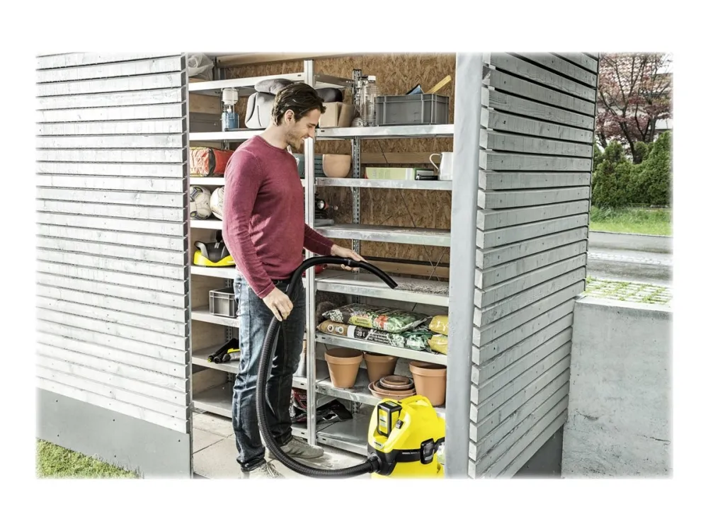 Kärcher WD 3 Battery Set - Støvsuger - beholder - ledningsfri