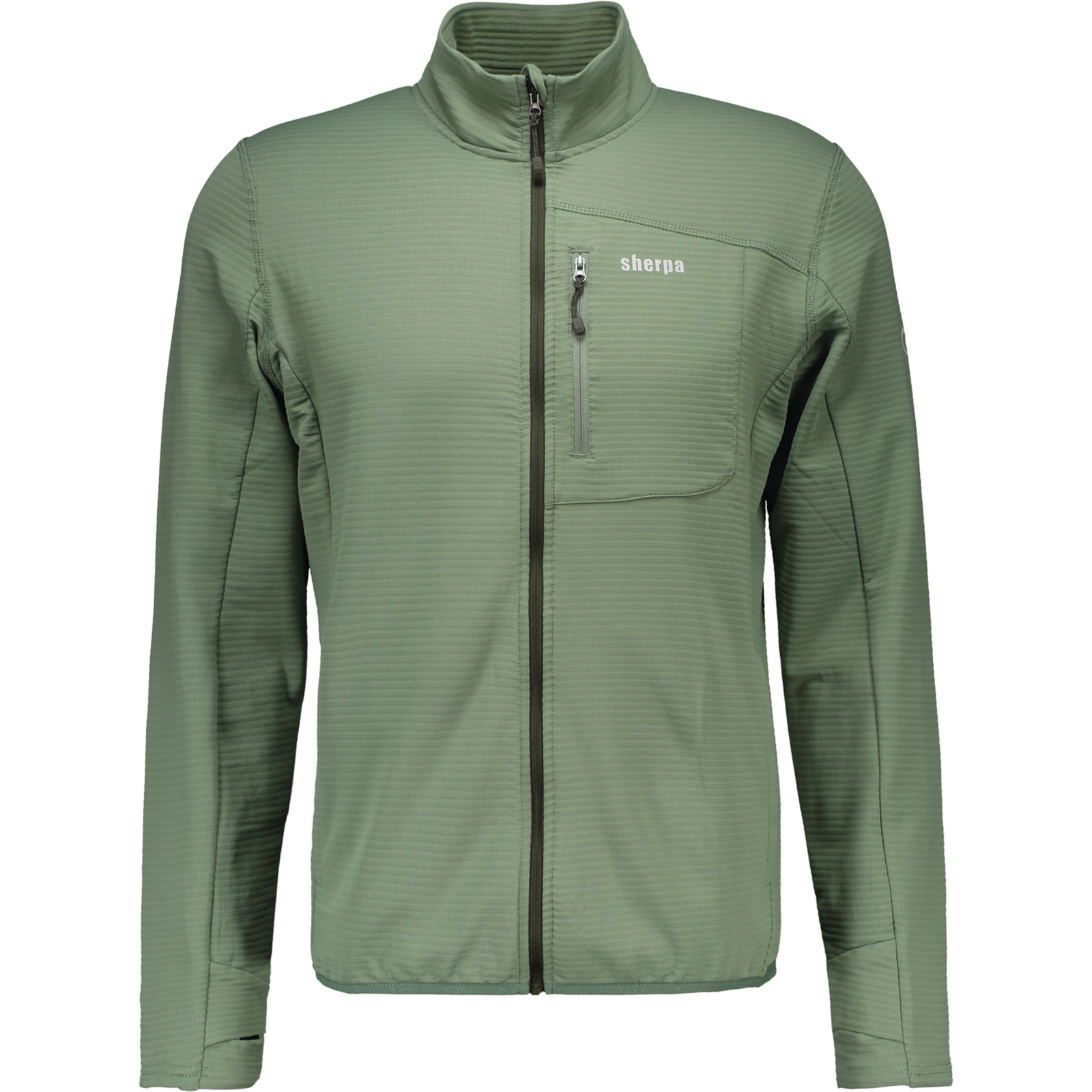 Sherpa Herren-Fleecejacke Rumtek L, olive