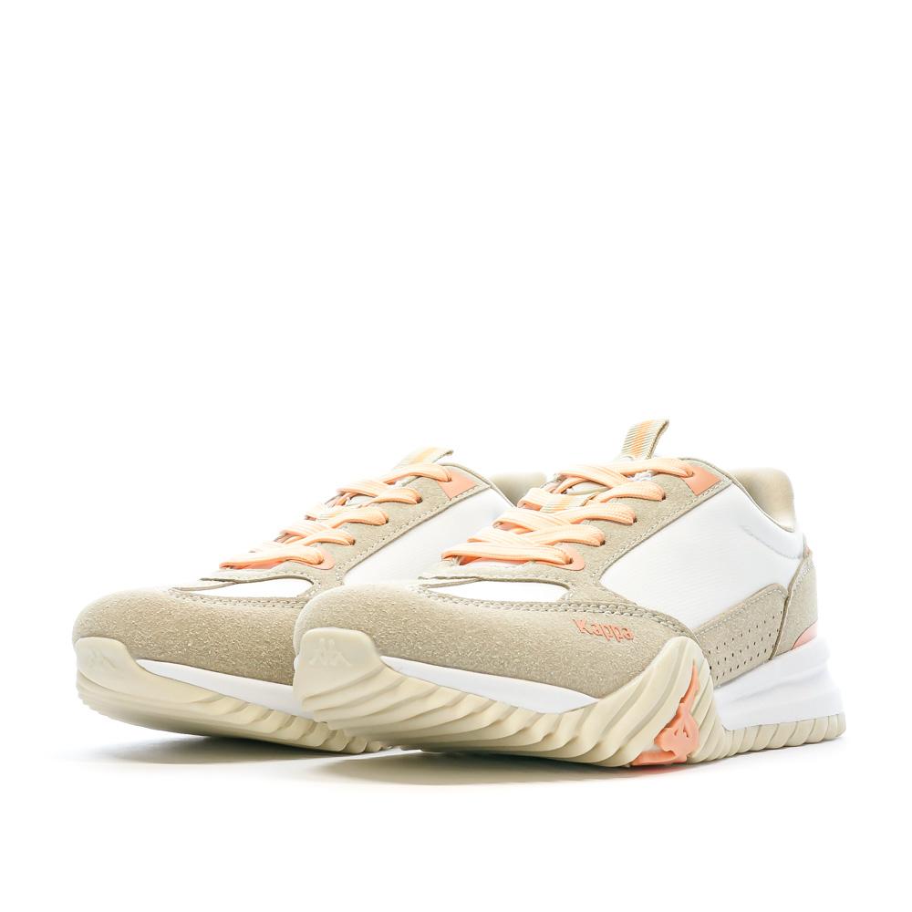 Kappa Baskets Blanches Fille KAPPA Authentic Arklow