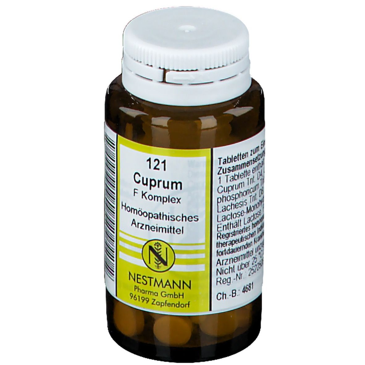 Cuprum F 121 Komplex Tabletten