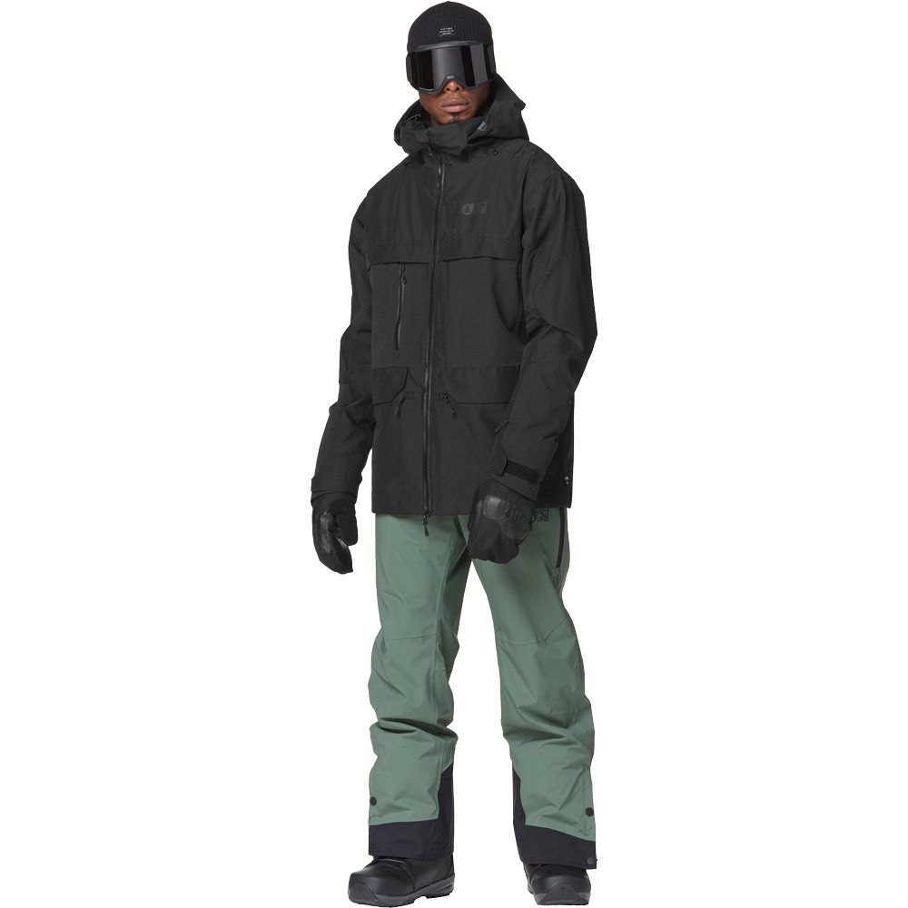 Picture Dugnad Skijacke Herren schwarz