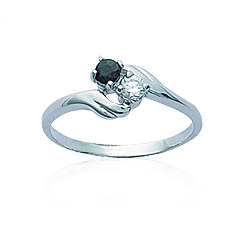 Bague Femme - Argent 925 - Oxyde de zirconium
