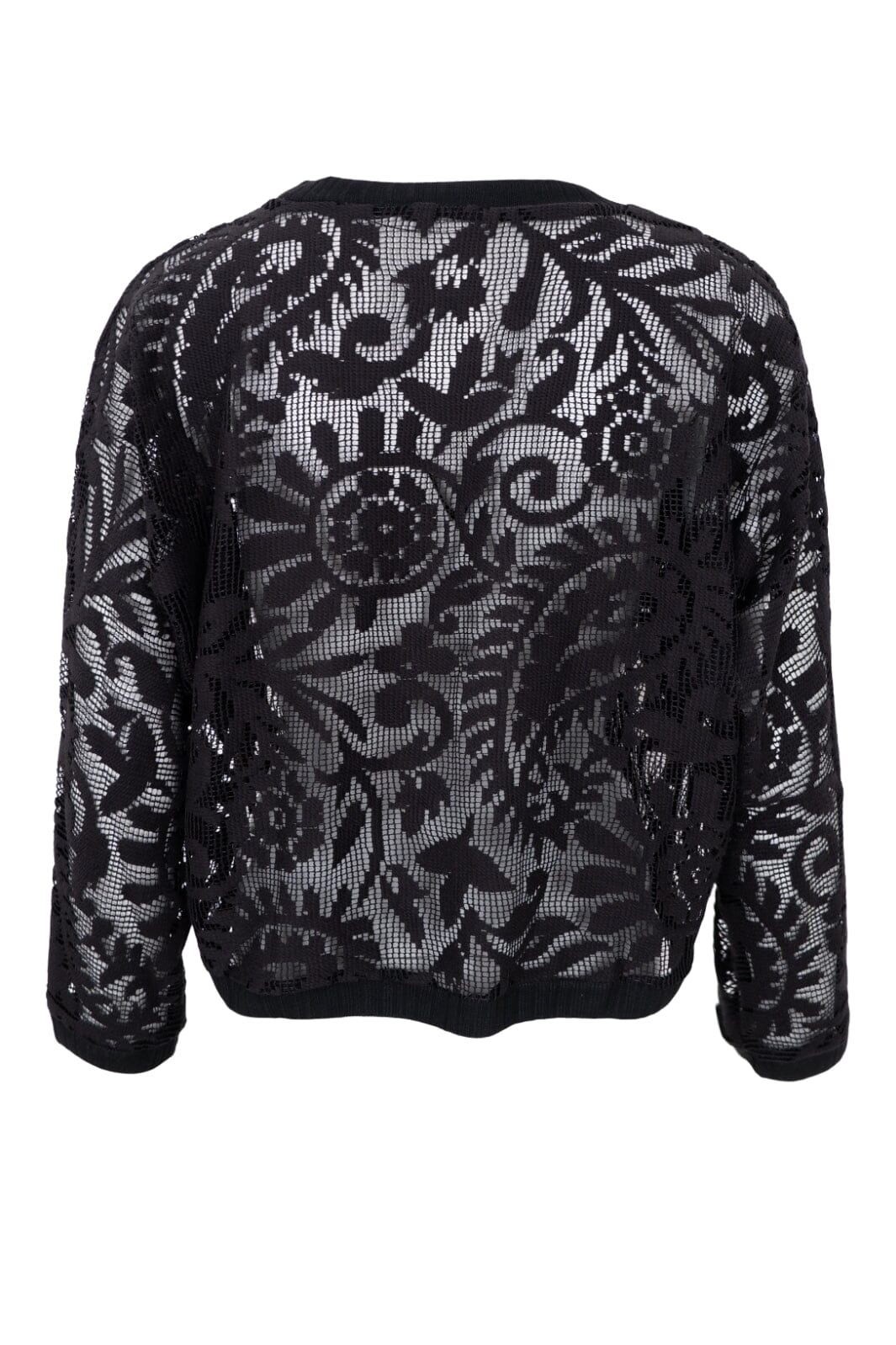 Black Colour Bcesther Lace Sweatshirt black