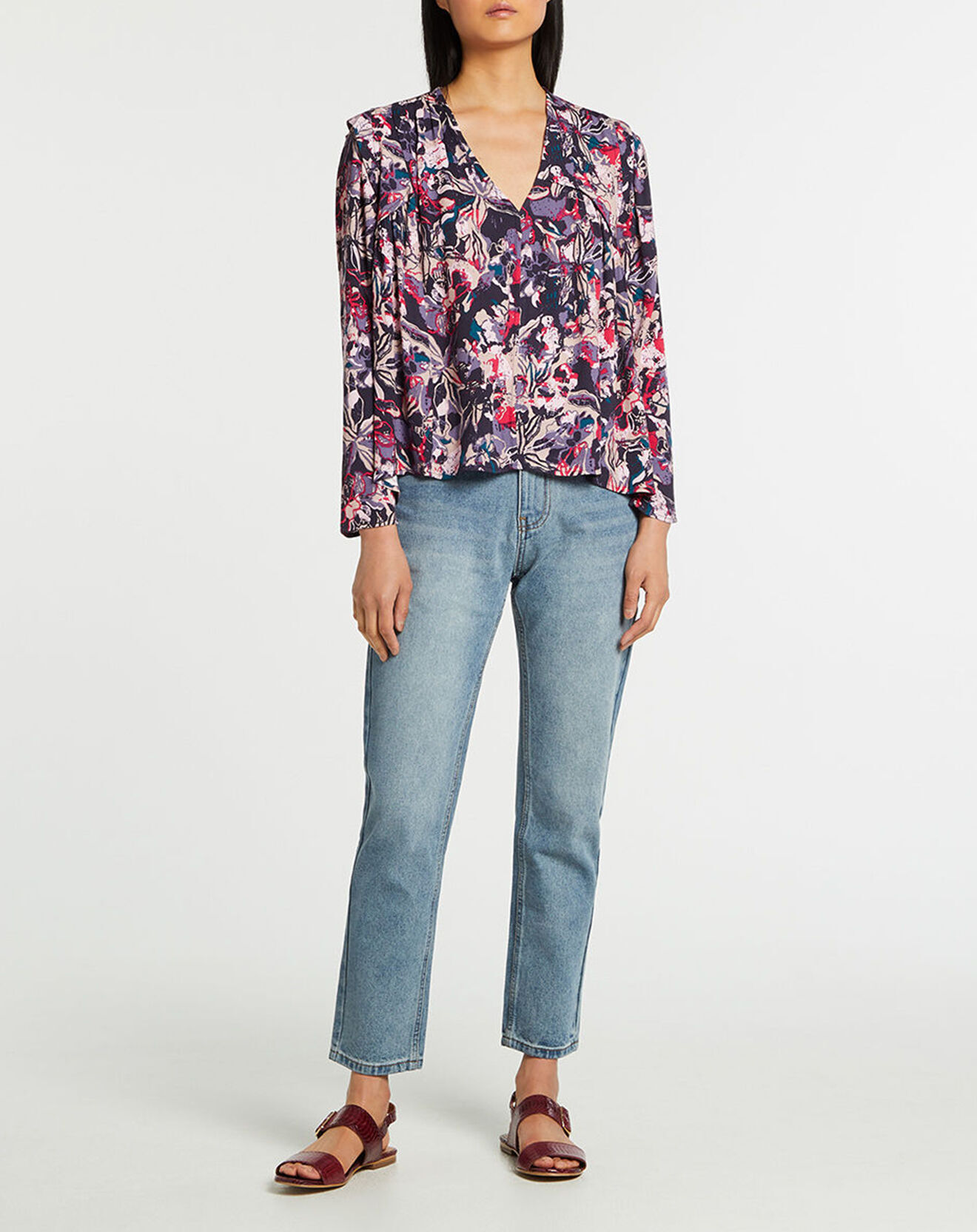 Suncoo Blouse Lucil rose/violet