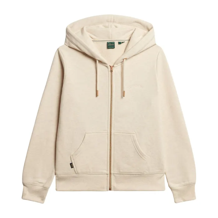 Superdry Essential Logo Zip Hooded Vest Dames