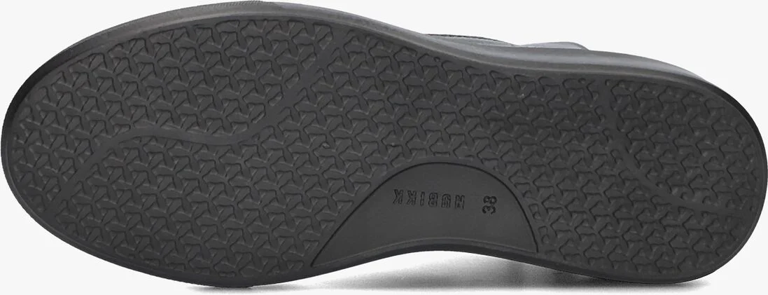 NUBIKK zwarte nubikk hoge sneaker vince dunya fur