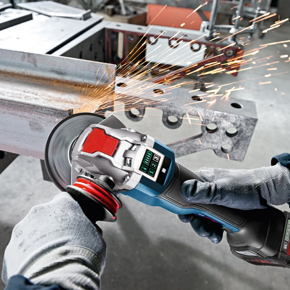 BOSCH X-LOCK 18V Brushless 125mm Angle Grinder Skin GWX 18V-10 PSC 06017B0800