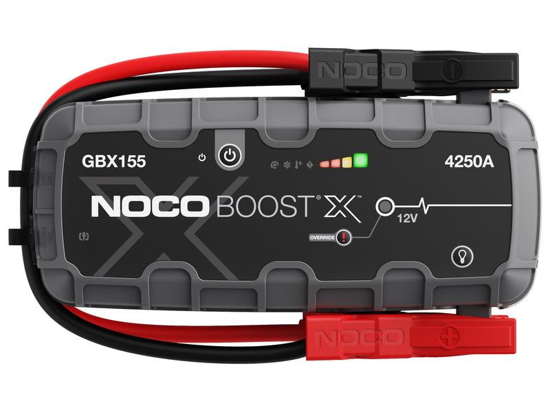 Noco Starterbatterie mit Ladefunktion GBX155 12 V, 4250 A Starterbooster und Powerbank zum überbrücken von Fahrzeugen mit 12 V Batterien