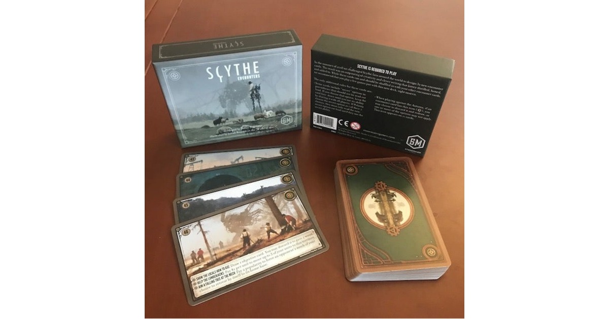 AsmodeeScythe - Encounters Bordspel  (Engels, Uitbreiding, 1 - 5 spelers, 90 - 115 minuten, Vanaf 14 jaar)