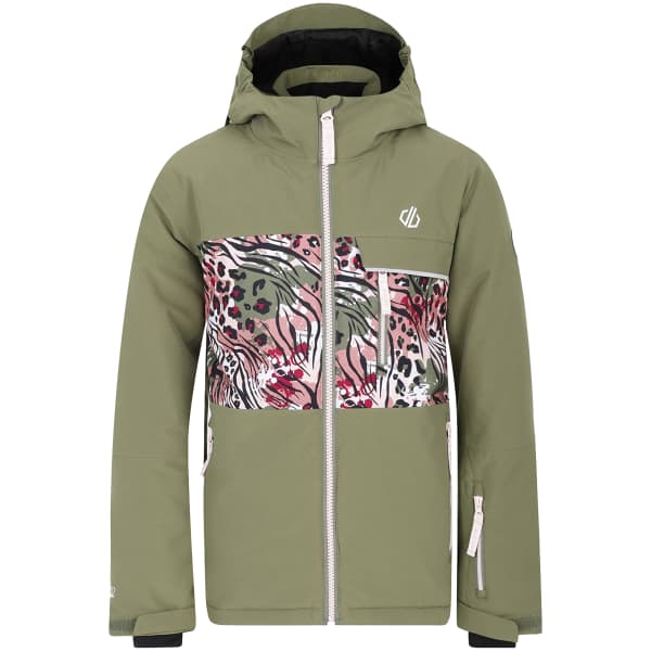 Veste de ski DARE 2B TRAVERSE II JKT OLIVINE GREEN/OLIVINE LEOPARD PRINT