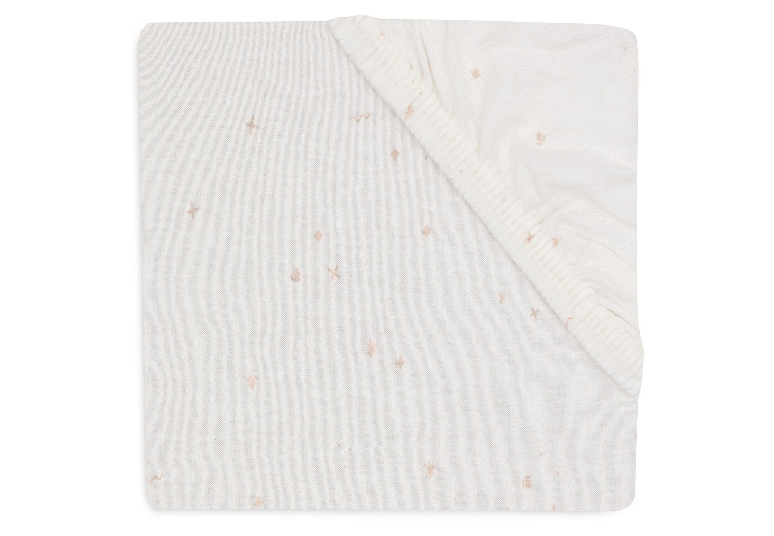 Jollein jersey ledikant hoeslaken Twinkling - Wild Rose