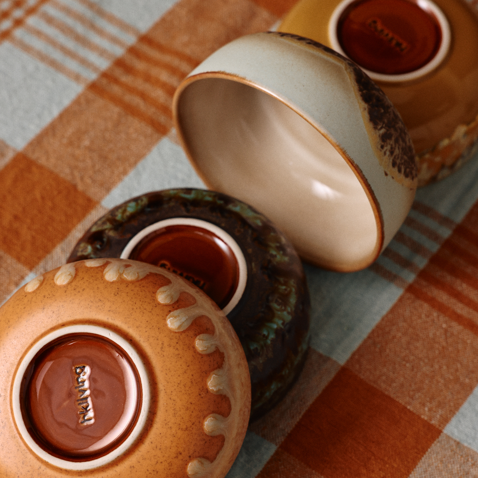 Servies 70's Ceramics Tapas Bowl drift - set van 4