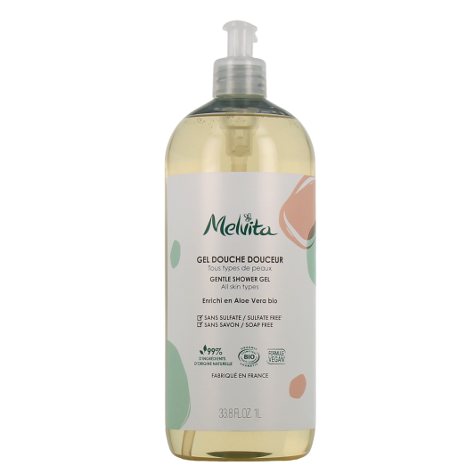 Melvita gel douche douceur bio - Tous types de peau