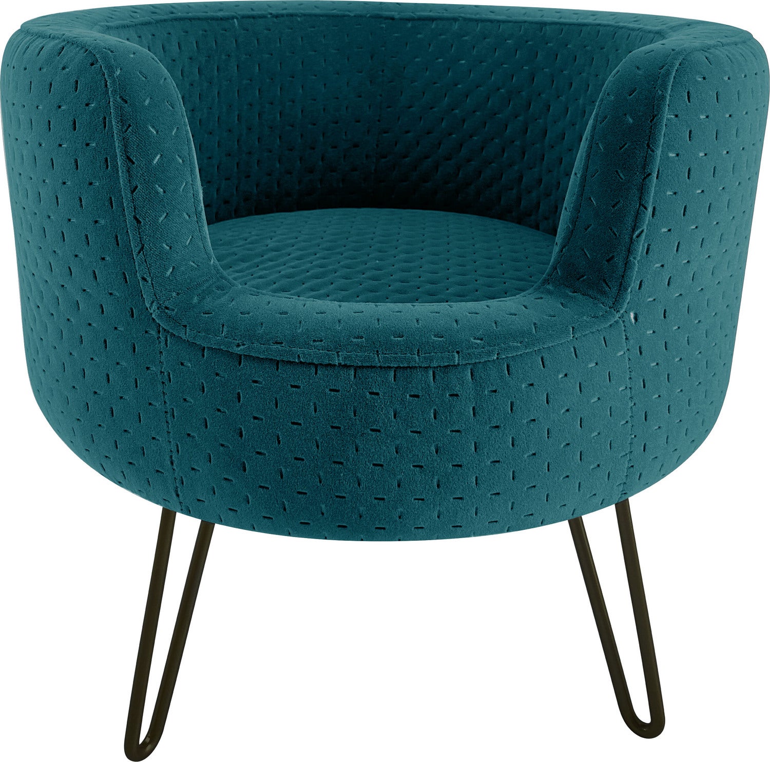 Intratuin hondenmand Ella blauw D 49 H 44 cm