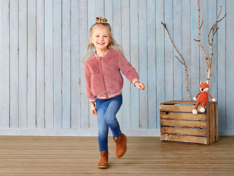 Pluchen jas voor meisjes, polyester