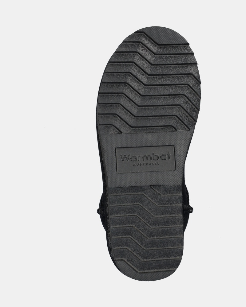 Warmbat Australia Durack Plateau Gevoerde boots  - zwart