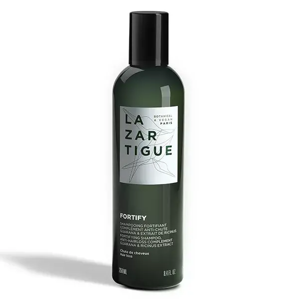 Shampoo Fortificante Antiqueda Lazartigue Fortify com Guaraná e Extrato de Rícino 250ml