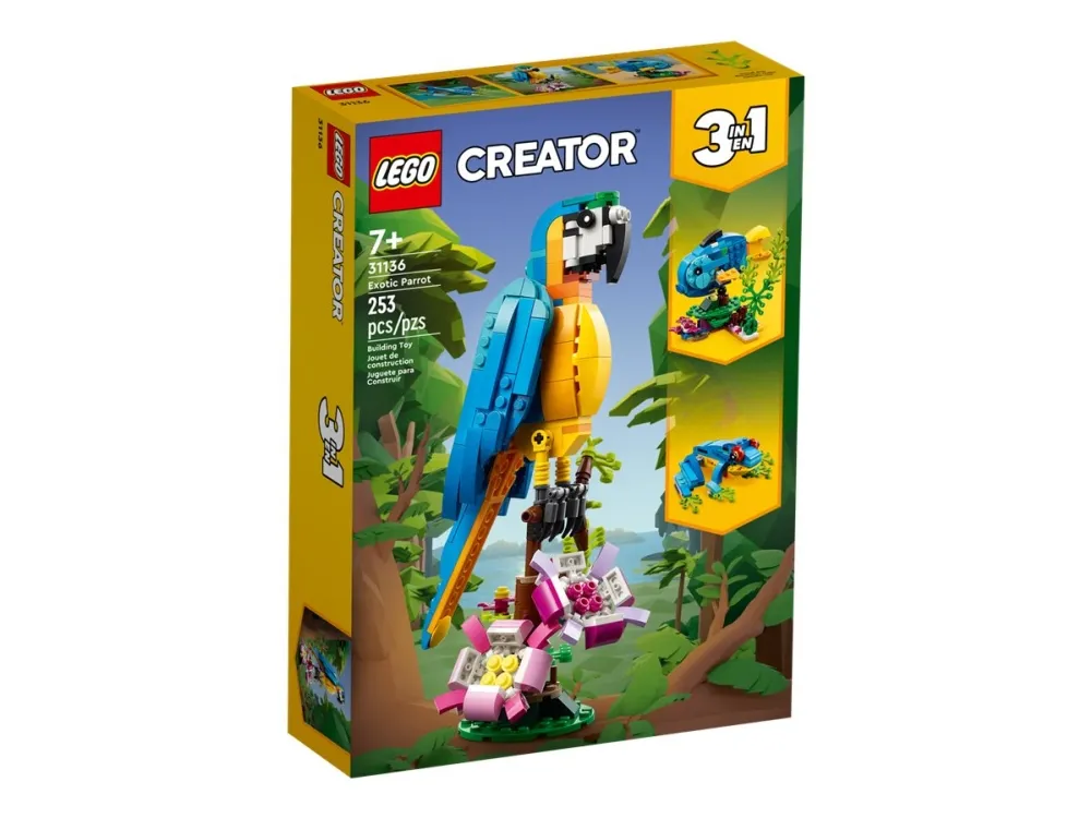 LEGO Creator 31136 Eksotisk papegøje