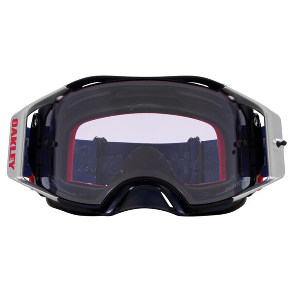 Oakley - Masque Airbrake MX Troy Lee Designs Wings - Ecran Prizm Bleu foncé / Blanc / Rouge