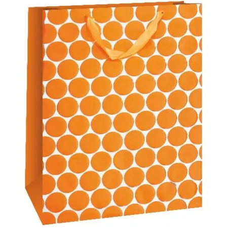 Geschenktasche Neon Dots XL, sortiert