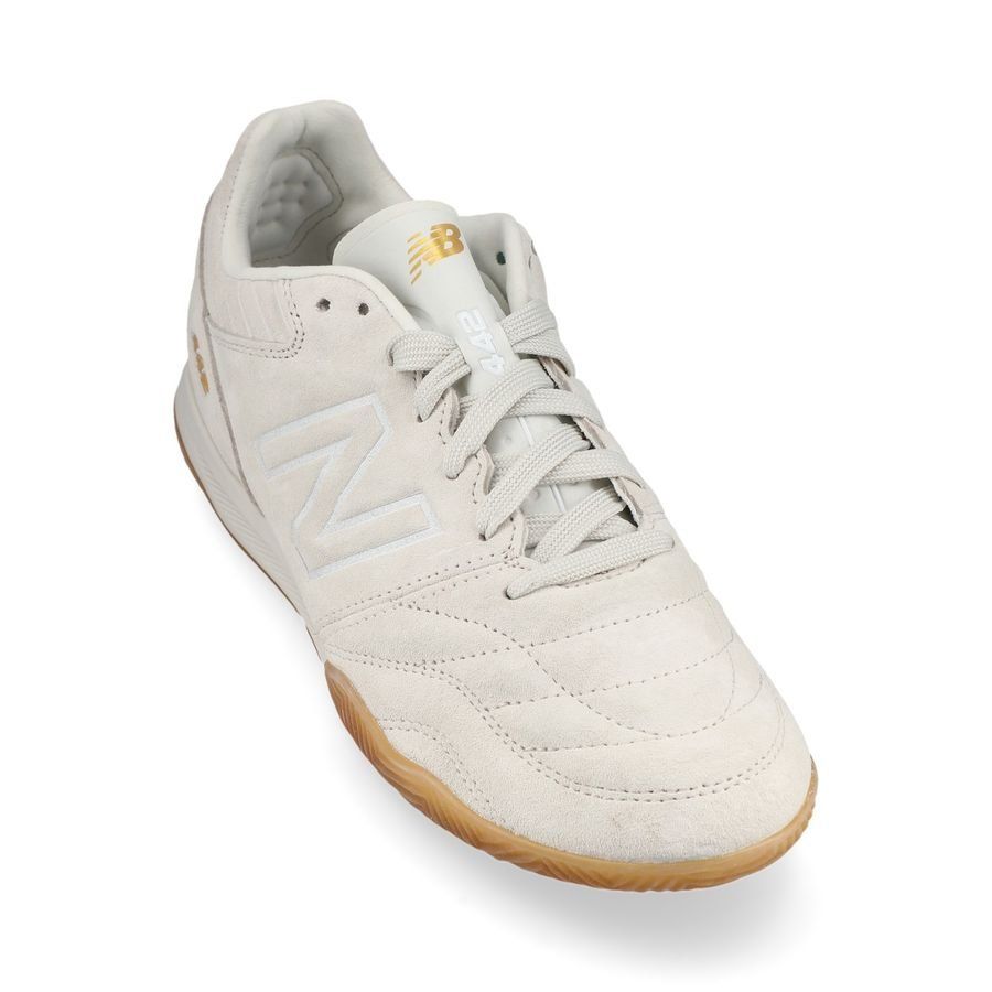 New Balance 442 V2 Pro IN LS - Blanc/Doré