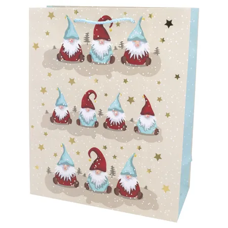 Idena GeschenktascheWichtel L FSC-Mix